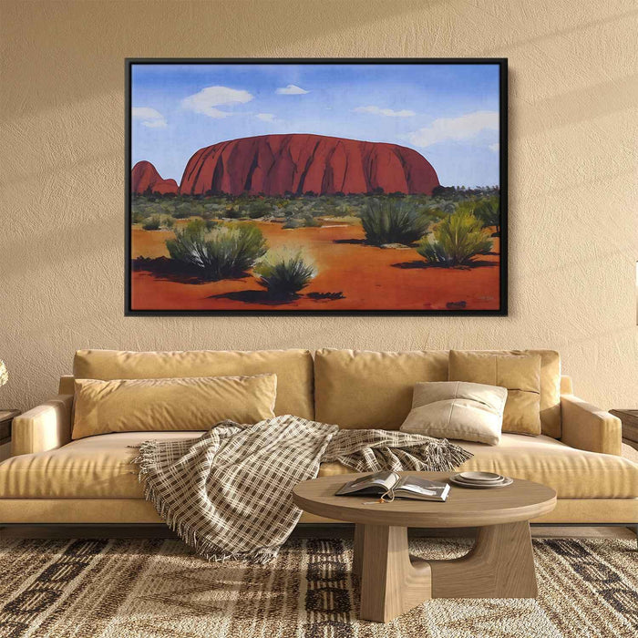 Watercolor Uluru #124 - Kanvah