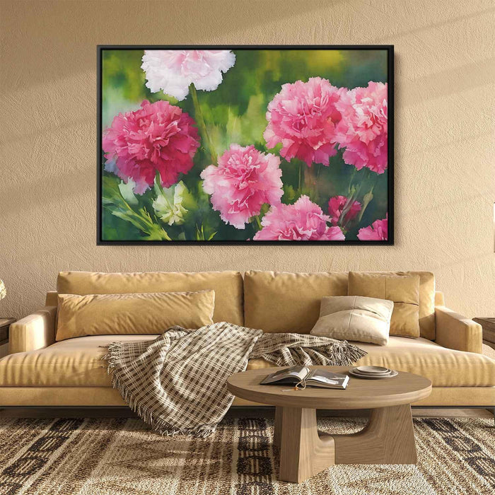 Watercolour Painting Carnations #124 - Kanvah