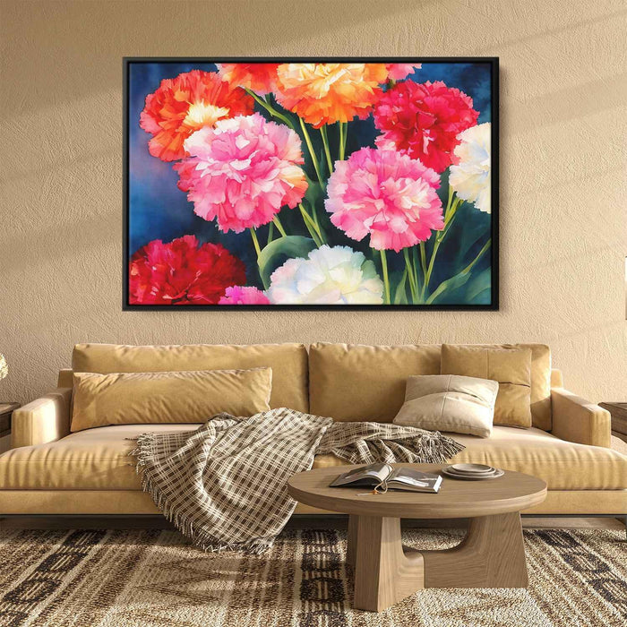 Watercolour Painting Carnations #136 - Kanvah