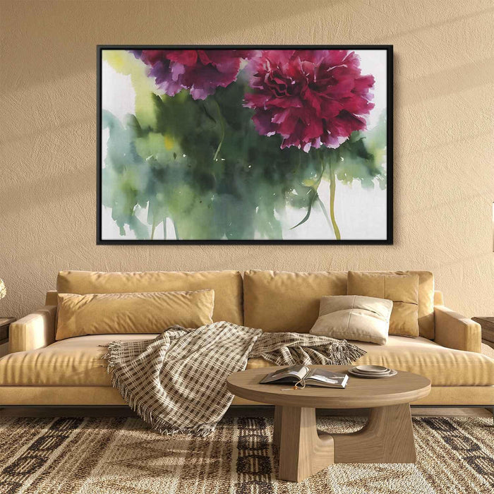 Watercolour Painting Carnations #154 - Kanvah