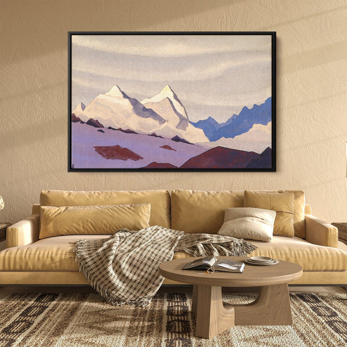 Western Himalayas by Nicholas Roerich - Canvas Artwork