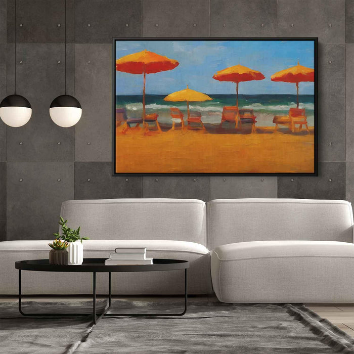 Abstract Beach Umbrellas #127 - Kanvah