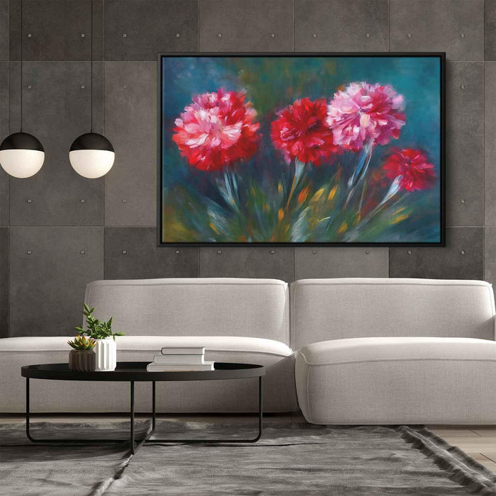 Abstract Carnations #107 - Kanvah
