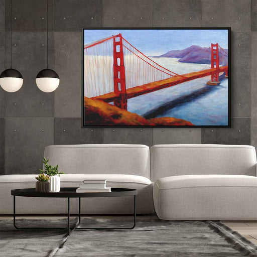 Abstract Golden Gate Bridge #118 - Kanvah