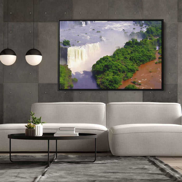 Abstract Iguazu Falls #117 - Kanvah
