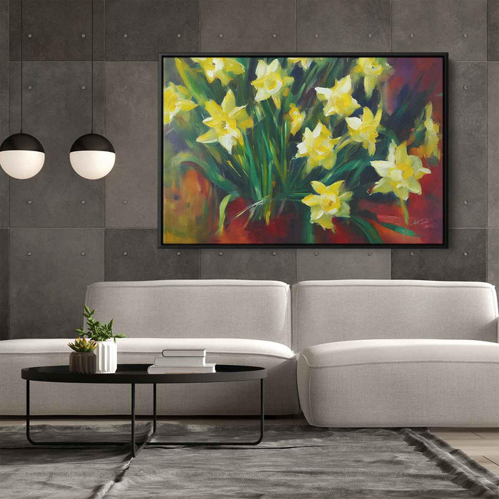 Abstract Daffodils #107 - Kanvah