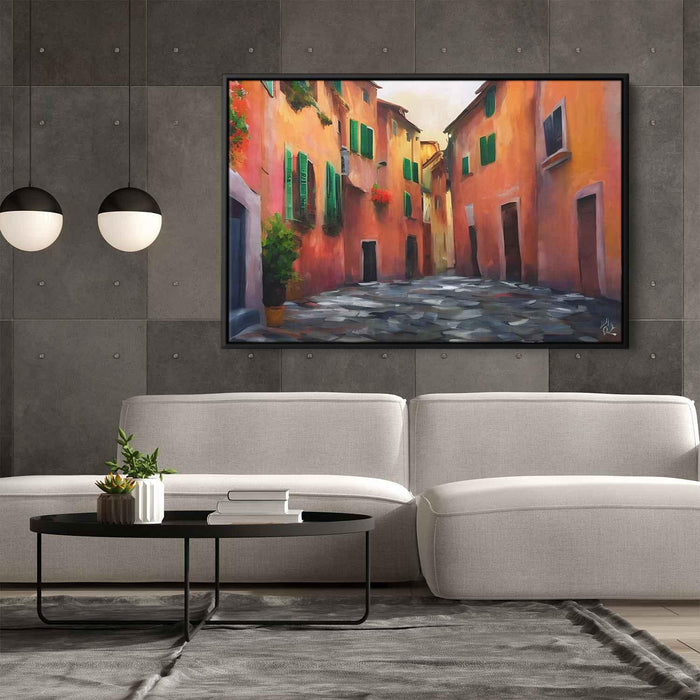 Abstract Portofino Streets #135 - Kanvah