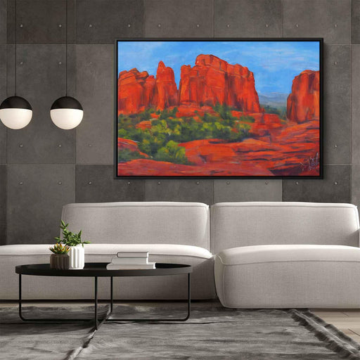 Abstract Sedona Red Rocks #128 - Kanvah