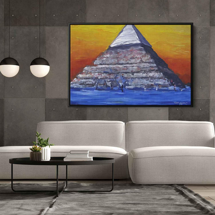 Abstract Pyramids of Giza #133 - Kanvah