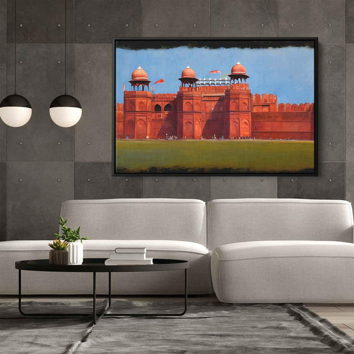 Abstract Red Fort #107 - Kanvah