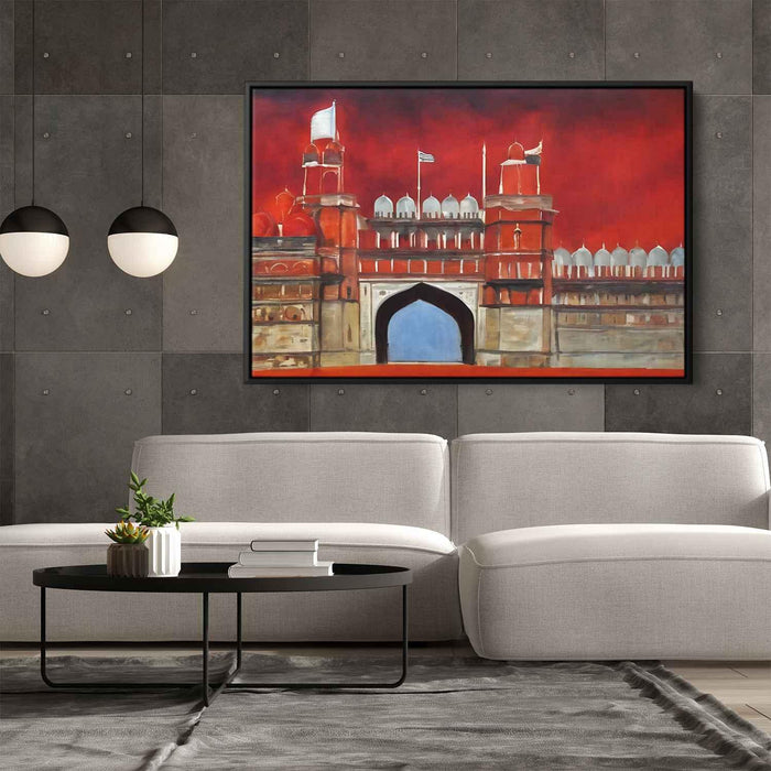 Abstract Red Fort #111 - Kanvah