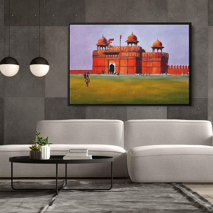 Abstract Red Fort #117 - Kanvah
