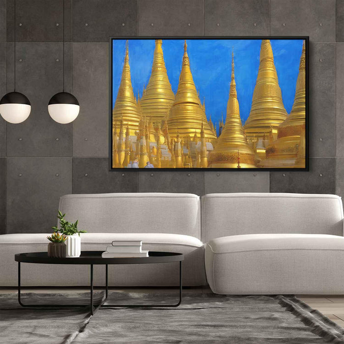 Abstract Shwedagon Pagoda #103 - Kanvah