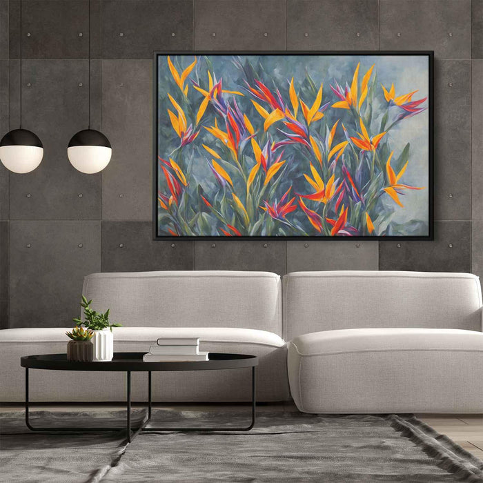 Contemporary Oil Birds of Paradise #114 - Kanvah