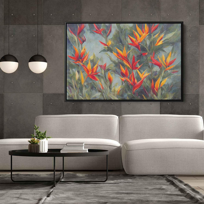 Contemporary Oil Birds of Paradise #126 - Kanvah
