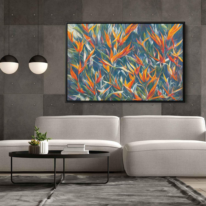 Contemporary Oil Birds of Paradise #127 - Kanvah