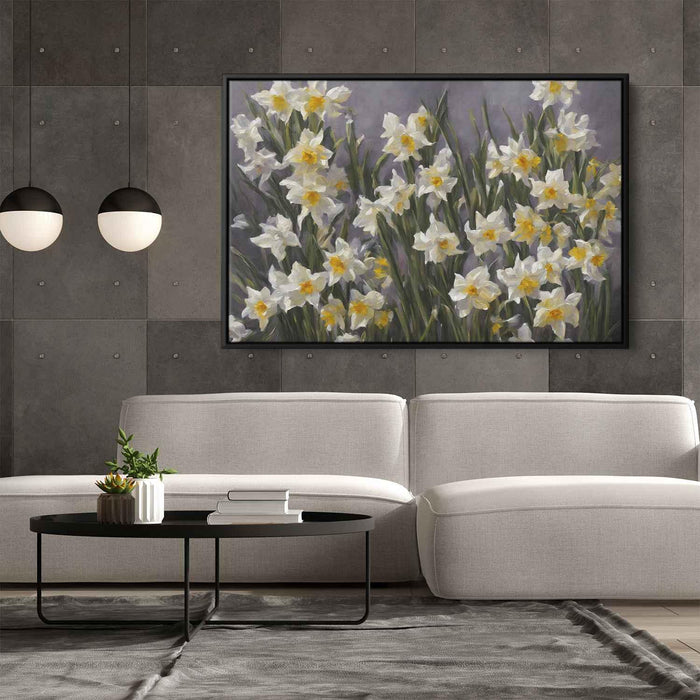 Contemporary Oil Daffodils #114 - Kanvah