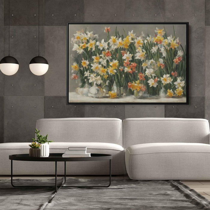 Contemporary Oil Daffodils #117 - Kanvah