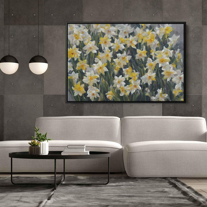 Contemporary Oil Daffodils #118 - Kanvah