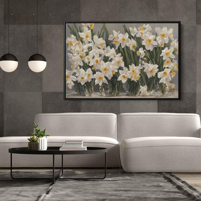 Contemporary Oil Daffodils #135 - Kanvah