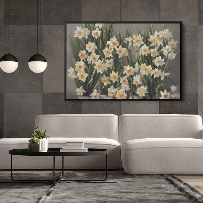 Contemporary Oil Daffodils #136 - Kanvah