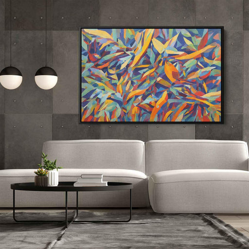 Cubist Oil Birds of Paradise #117 - Kanvah