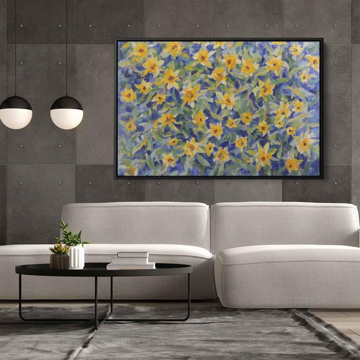 Cubist Oil Daffodils #114 - Kanvah