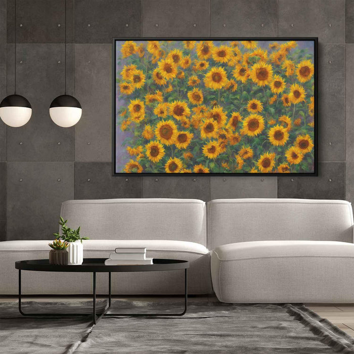 Enchanting Abstract Sunflowers #103 - Kanvah