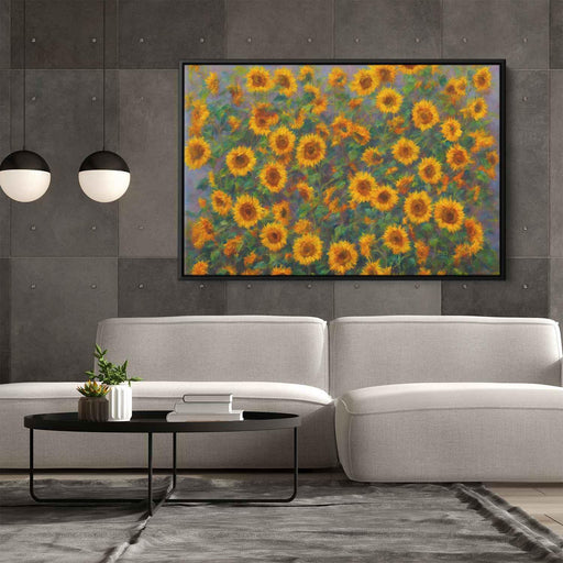 Enchanting Abstract Sunflowers #118 - Kanvah