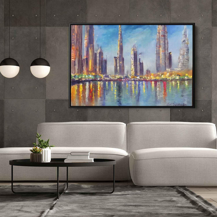 Impressionism Burj Khalifa #134 - Kanvah
