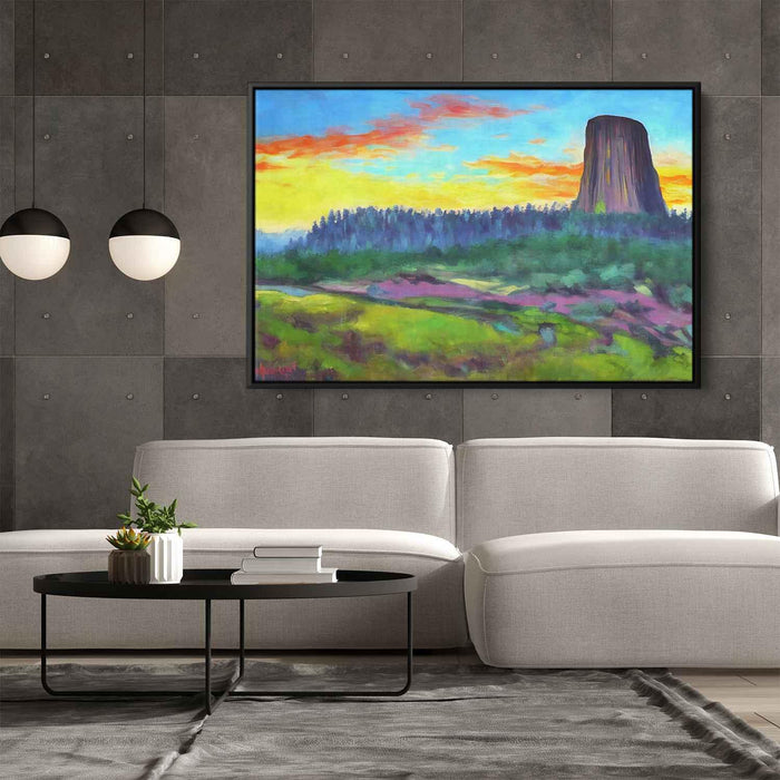 Impressionism Devils Tower #133 - Kanvah