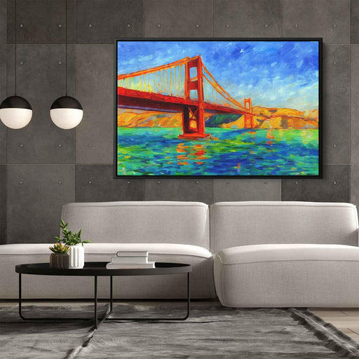 Impressionism Golden Gate Bridge #135 - Kanvah