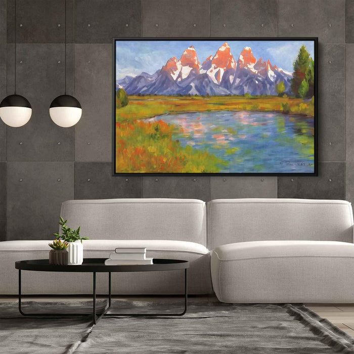 Impressionism Grand Tetons #114 - Kanvah