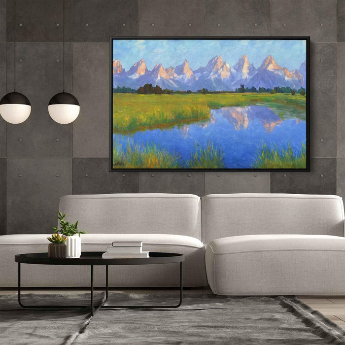 Impressionism Grand Tetons #126 - Kanvah