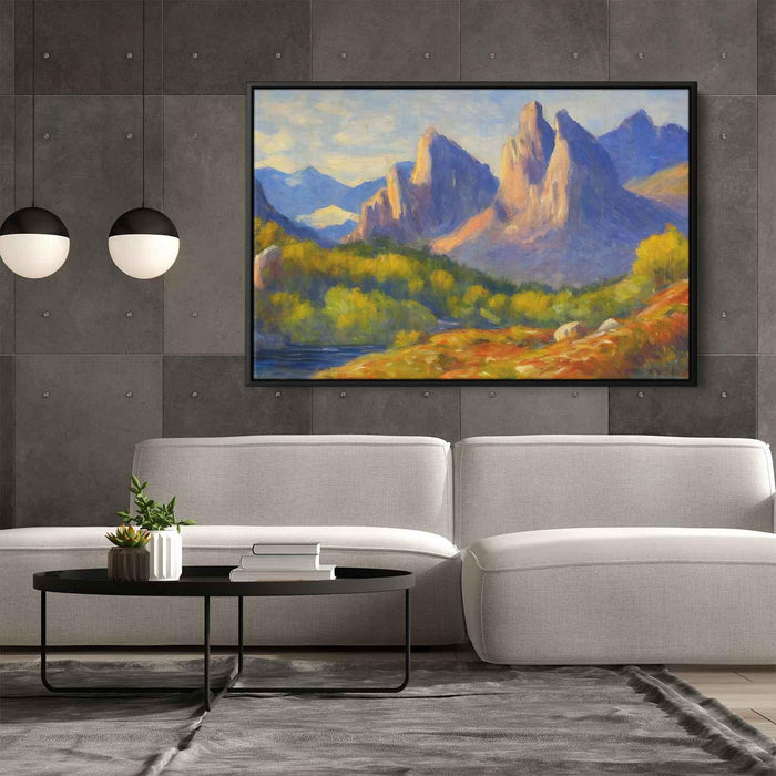 Impressionism Rocky Mountains #114 - Kanvah
