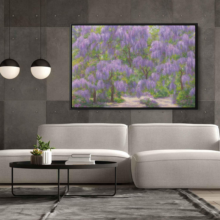 Impressionist Oil Wisteria #133 - Kanvah