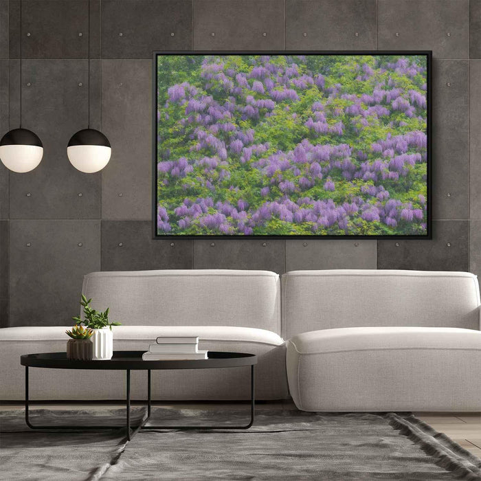 Impressionist Oil Wisteria #140 - Kanvah