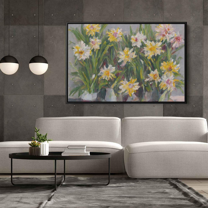 Modern Oil Daffodils #124 - Kanvah