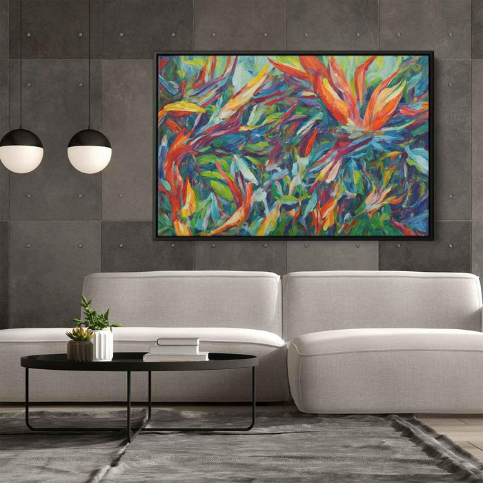 Birds of Paradise Oil Painting #135 - Kanvah