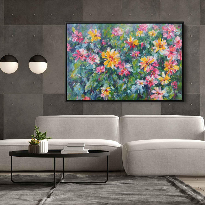 Tropical Flowers Oil Painting #126 - Kanvah