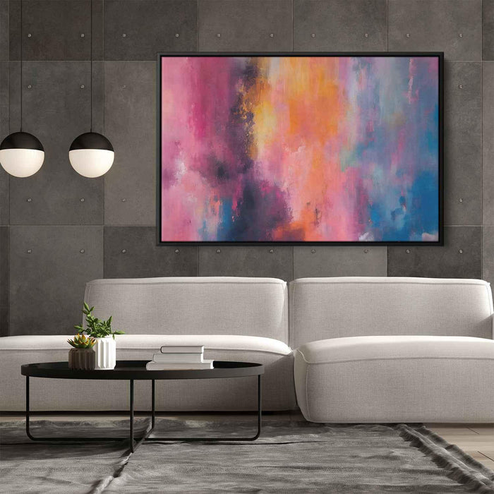 Pink Abstract Painting #111 - Kanvah