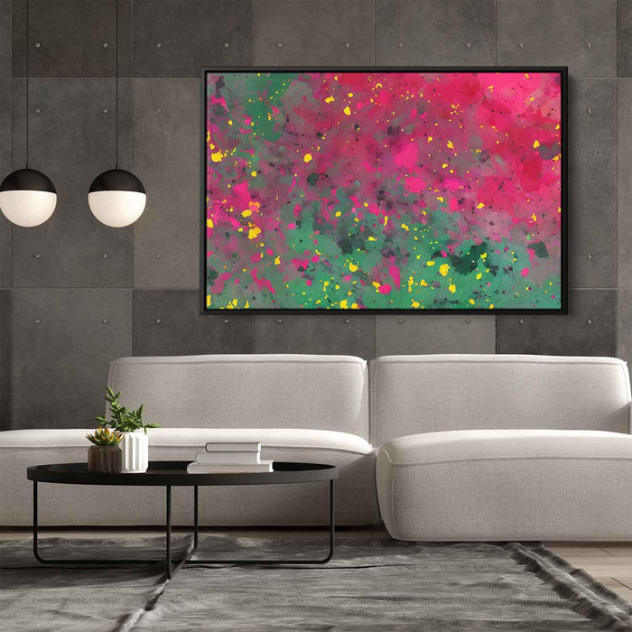 Pink Abstract Splatter #124 - Kanvah