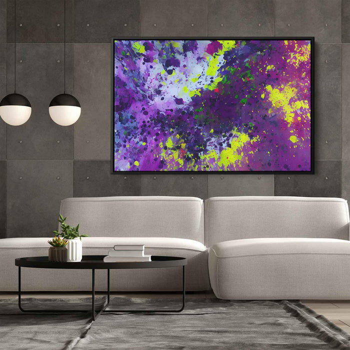 Purple Abstract Splatter #134 - Kanvah