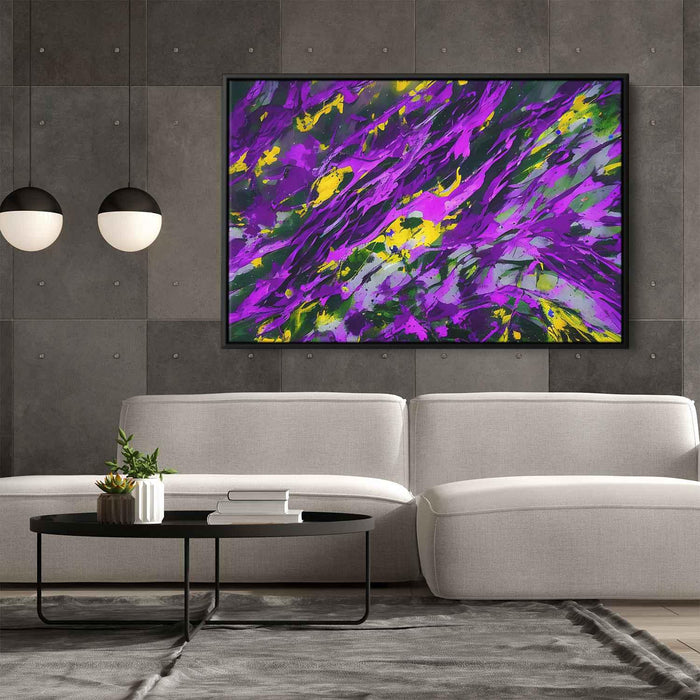 Purple Abstract Splatter #135 - Kanvah