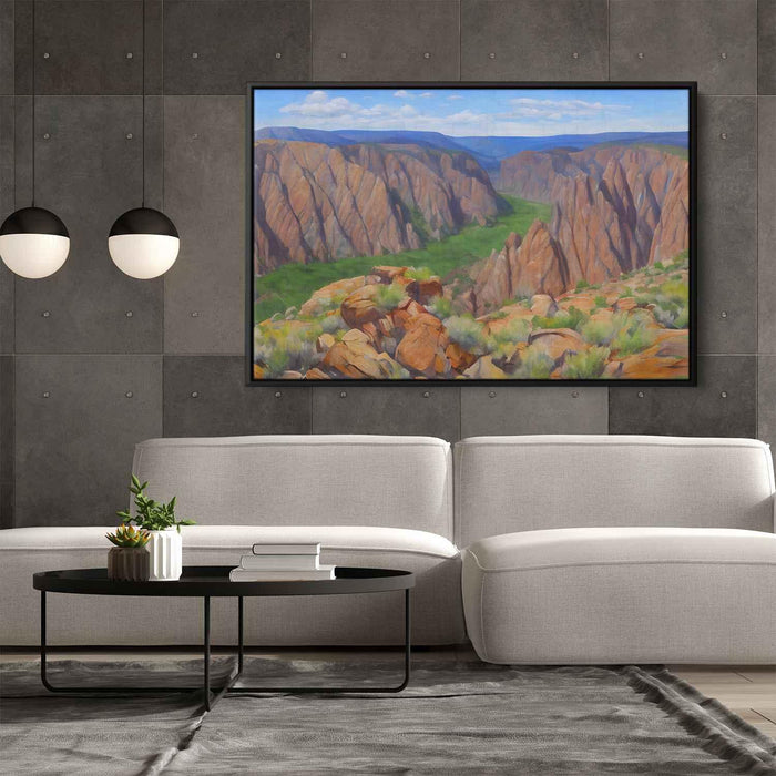 Realism Black Canyon of Gunnison #136 - Kanvah