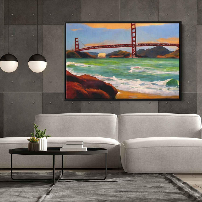 Realism Golden Gate Bridge #118 - Kanvah