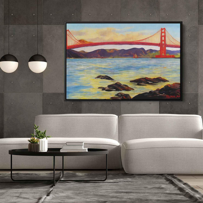 Realism Golden Gate Bridge #127 - Kanvah
