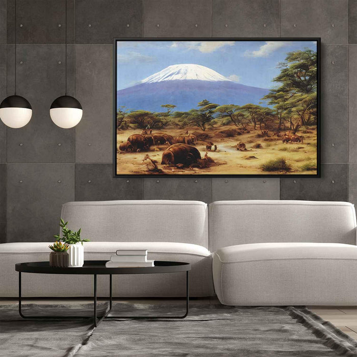 Realism Mount Kilimanjaro #127 - Kanvah