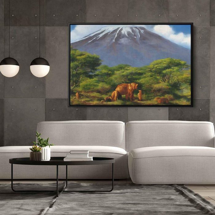 Realism Mount Kilimanjaro #133 - Kanvah