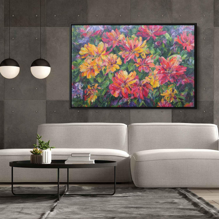 Realistic Oil Tropical Flowers #117 - Kanvah